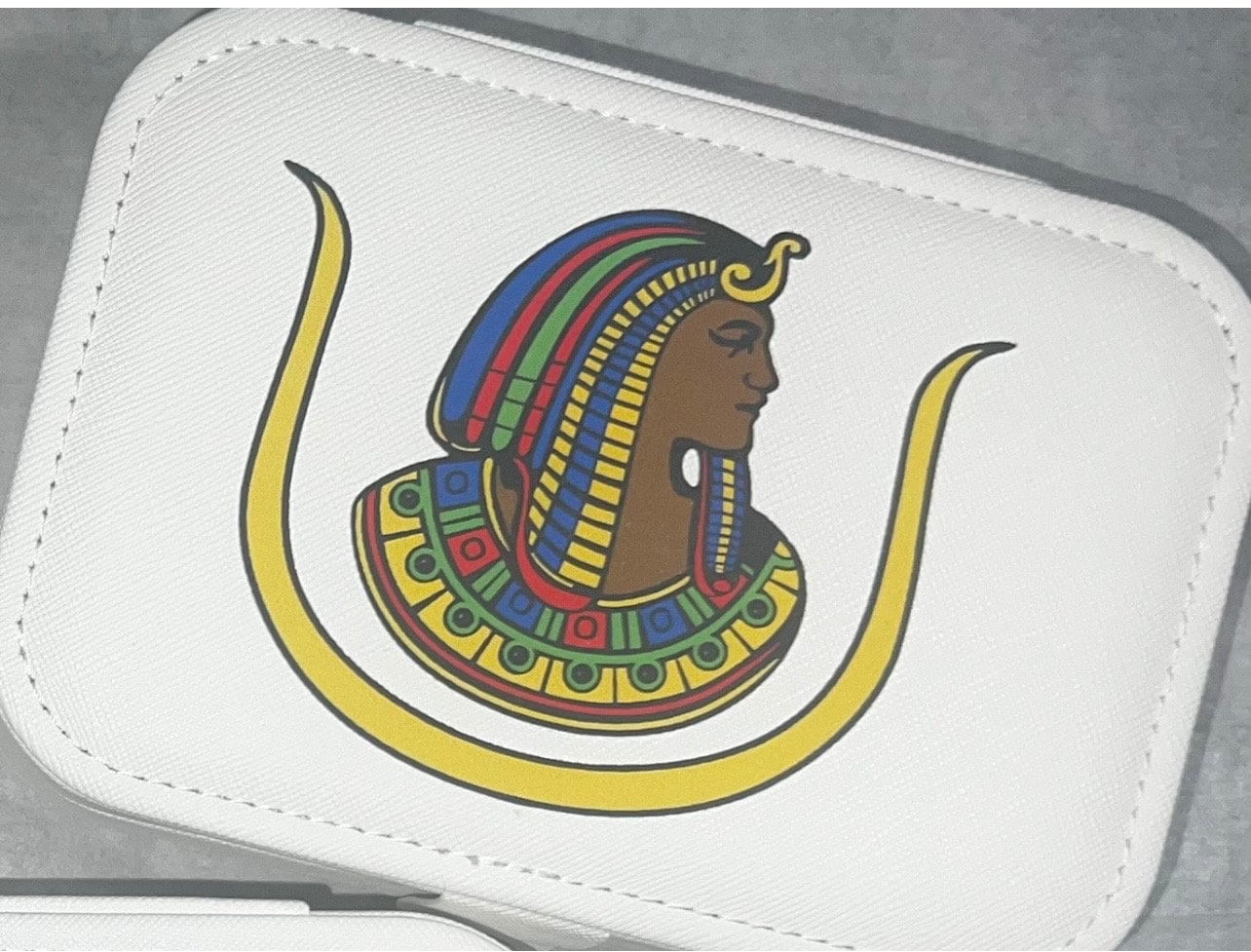 Order of Eastern Star OES white TRAVEL Jewelry Box, Jewelry Organizer Cases, Jewelry Storage Box for Necklace, Earrings, rings and more