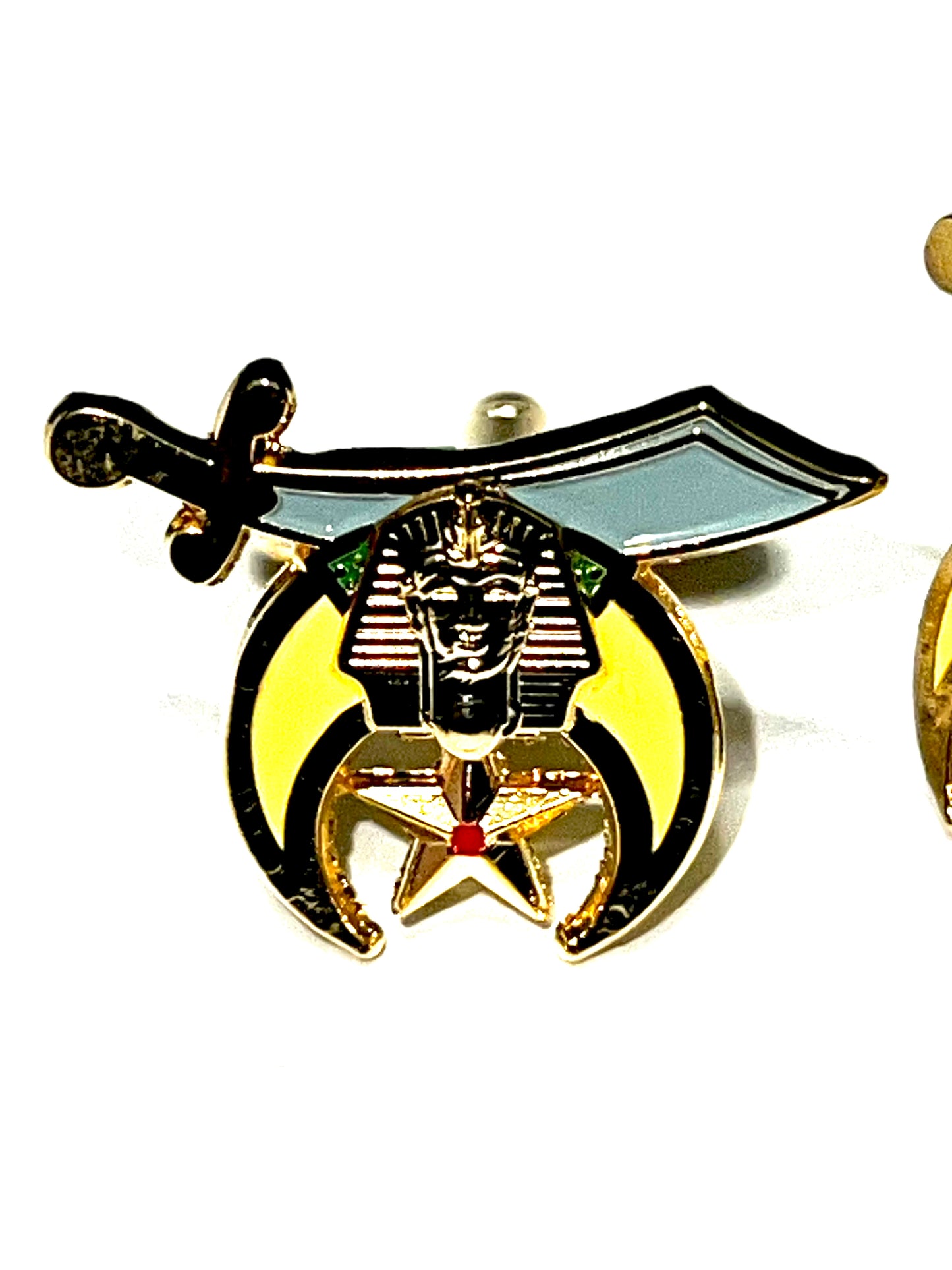 Shriner shrine Freemason Masonic Cufflinks Gold Cufflinks for a Shriner
