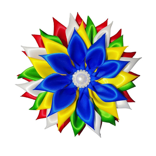 OES colors Flower Brooch, Flower Corsage Broach Pin Design 1