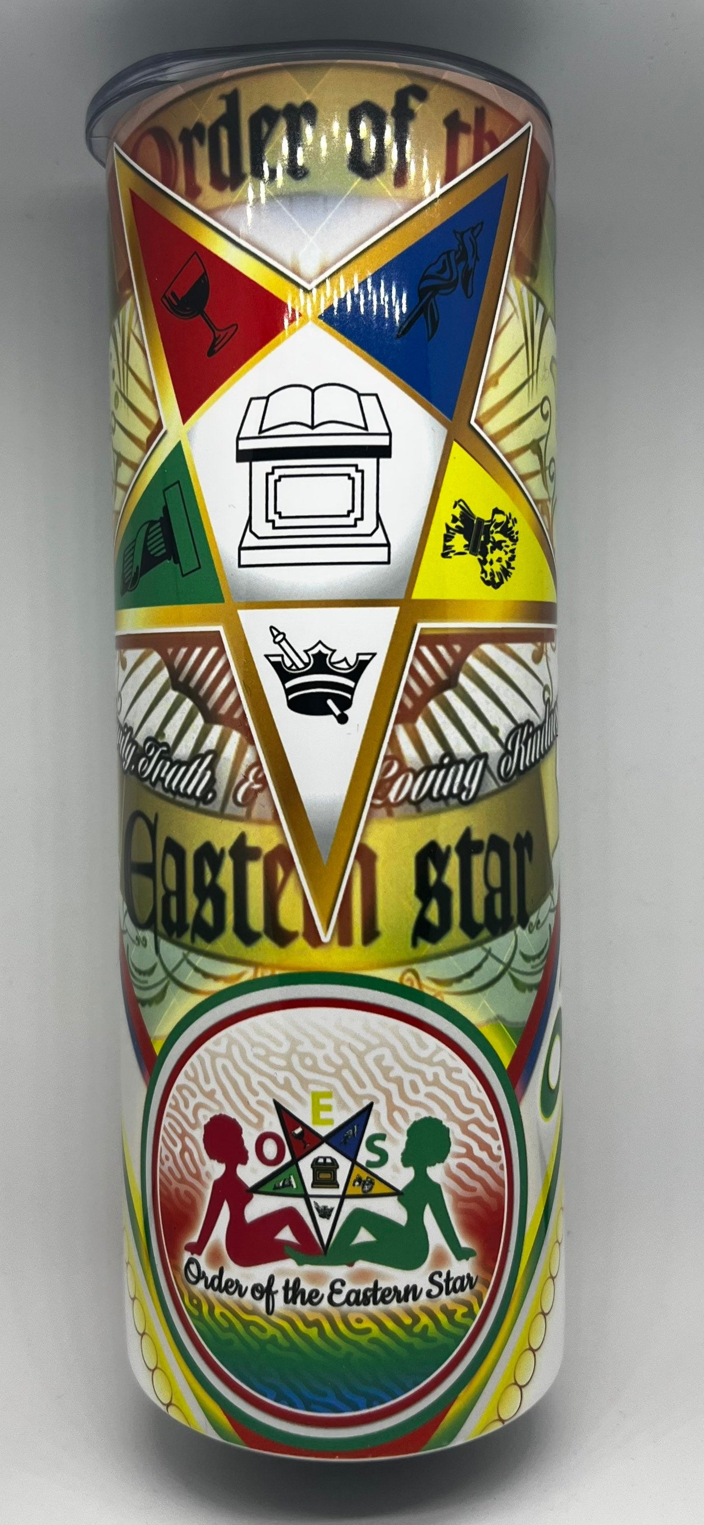 OES Order of Eastern Star Colorful Tumbler Tumblers