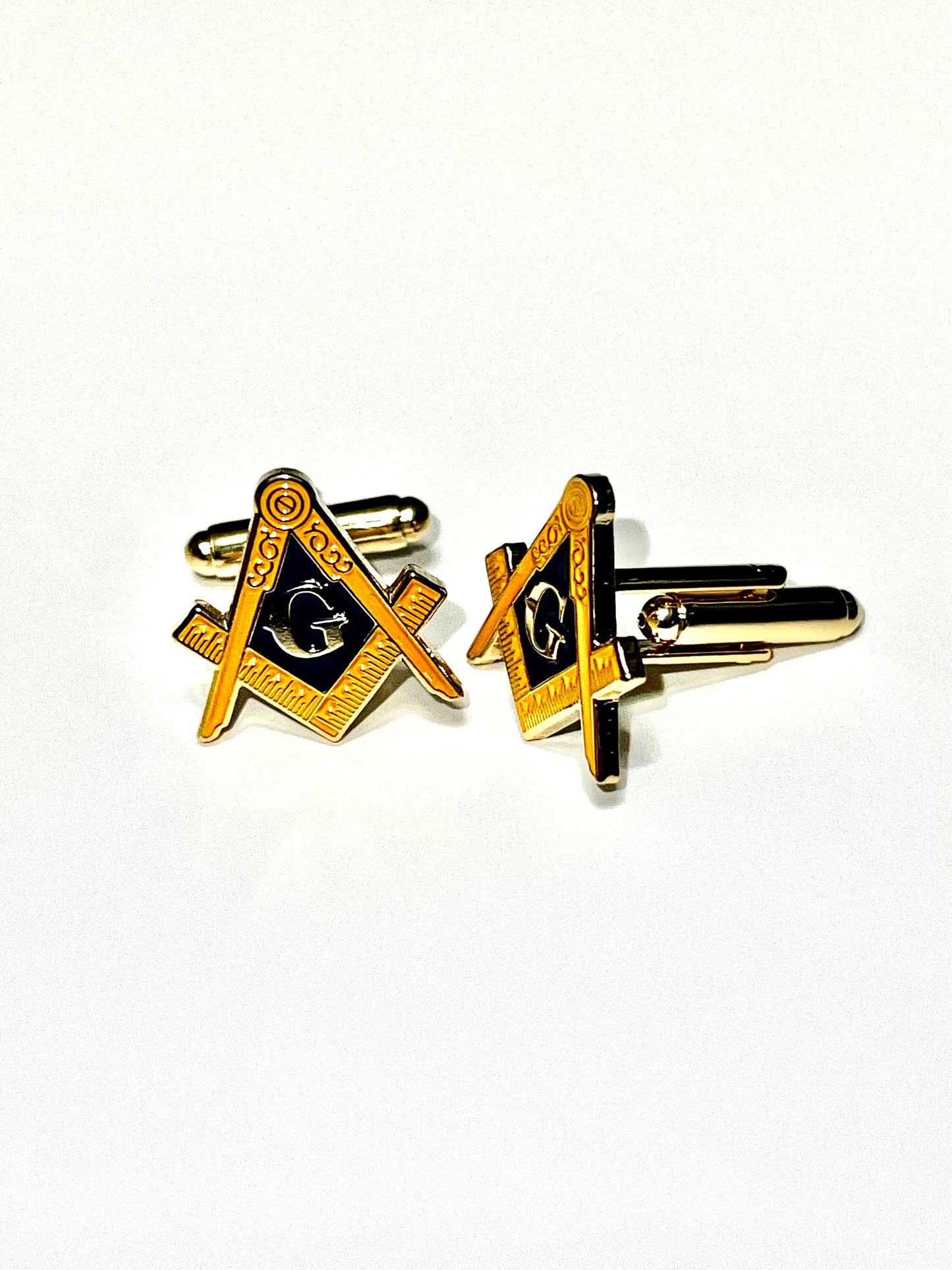 Mason Freemason Masonic Cufflinks Gold Cufflinks Masonic Mens
