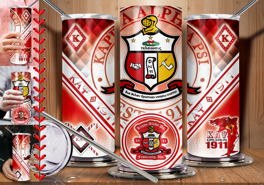 Kappa Alpha Psi 2 multi color Digital Files Instant Download can be used for tee shirt or tumbler