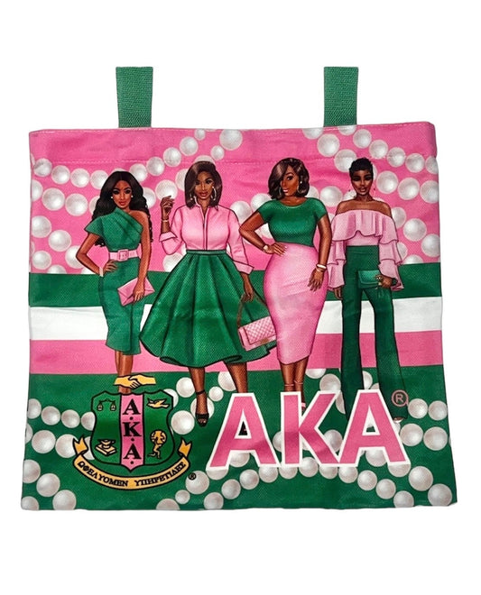 AKA Alpha Kappa Alpha Heavy duty double sided Tote bag