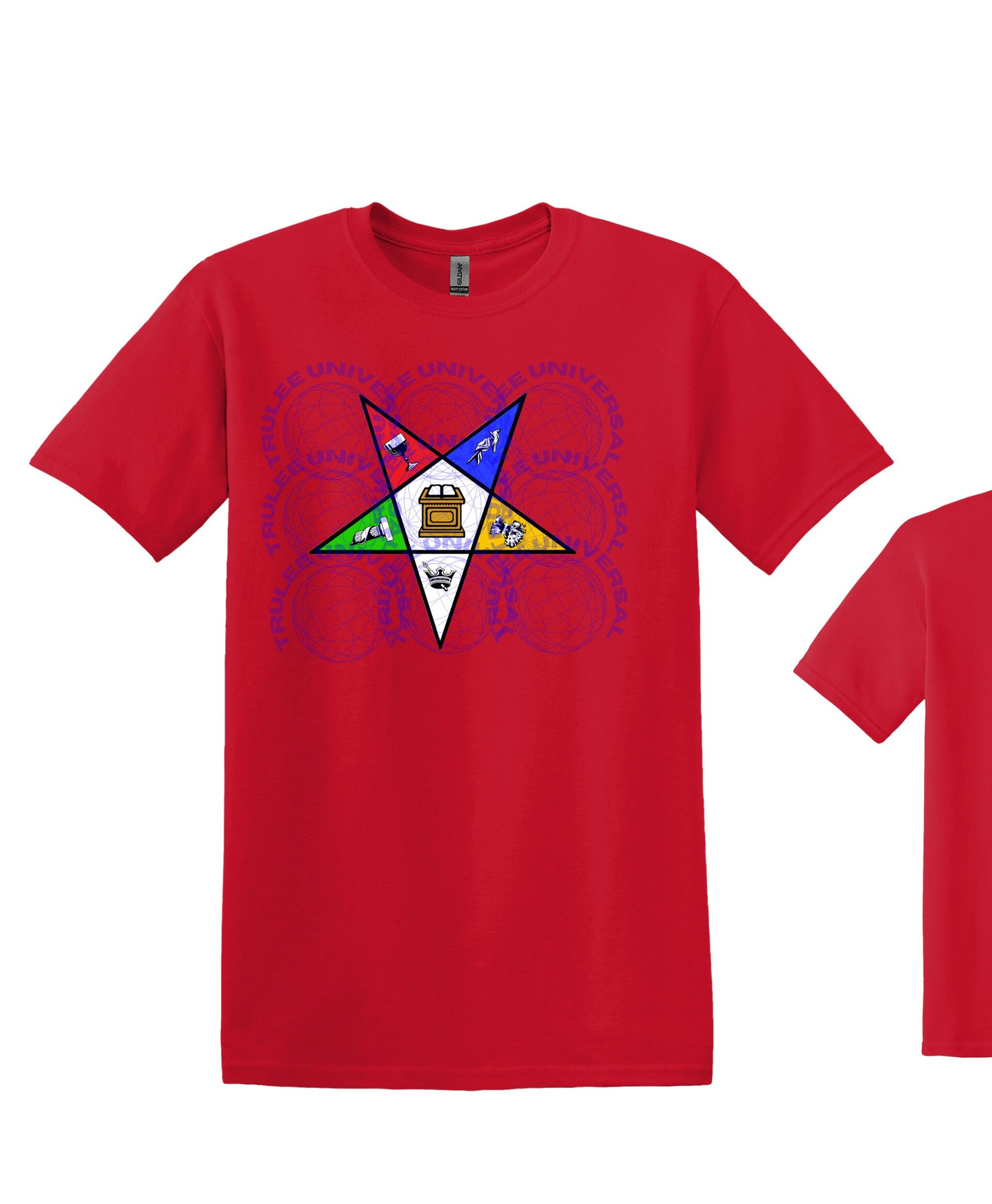 Order of Eastern Star logo OES Sorority T-shirt teeshirt tee-shirt Sisterhood Freemasonic