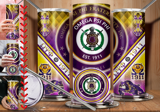 Omega Psi Phi 2 multi color Digital Files Instant Download can be used for tee shirt or tumbler