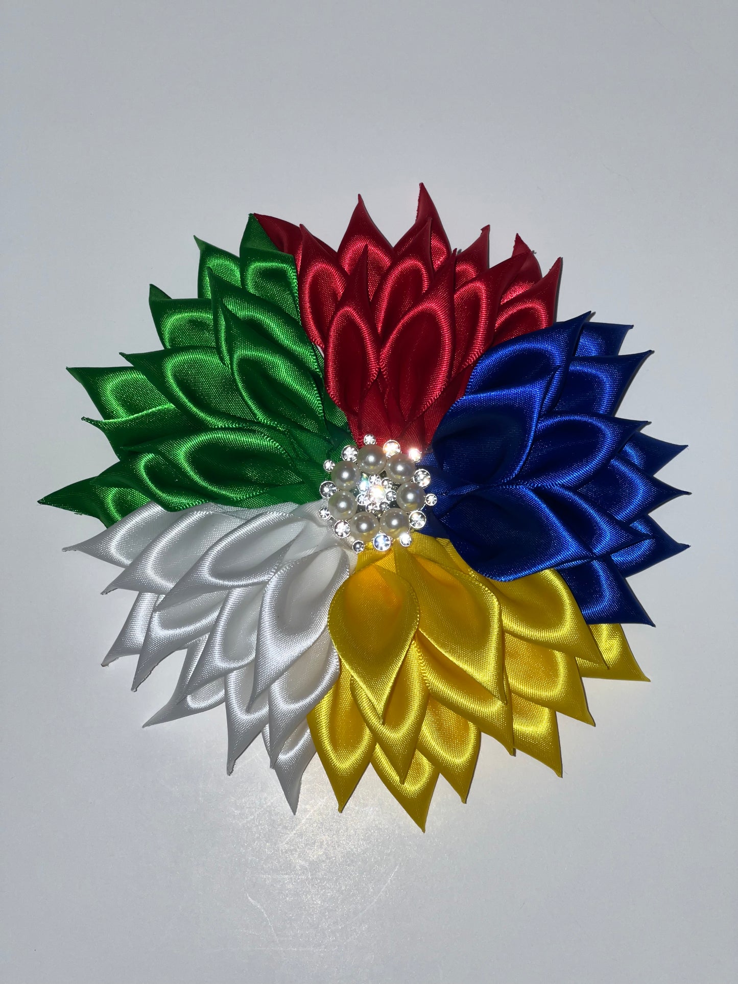 5 color OES colors Flower Brooch,  Flower Corsage Broach Pin Design