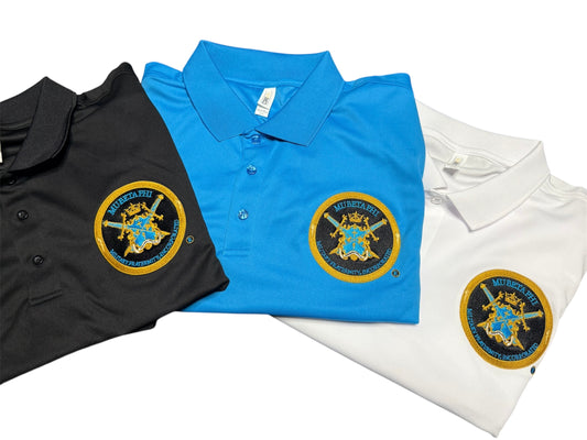 Mu Beta Phi Embroidered Logo Polo Shirt
