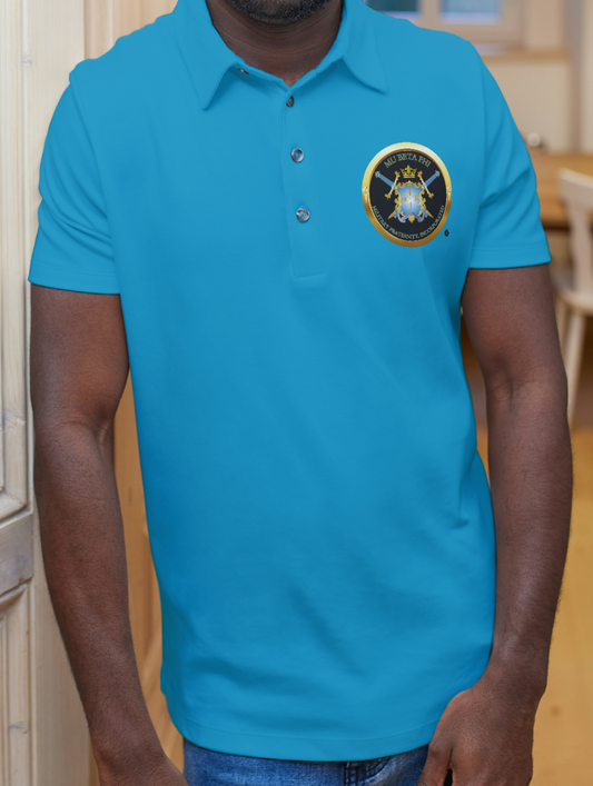Mu Beta Phi Embroidered Logo Polo Shirt