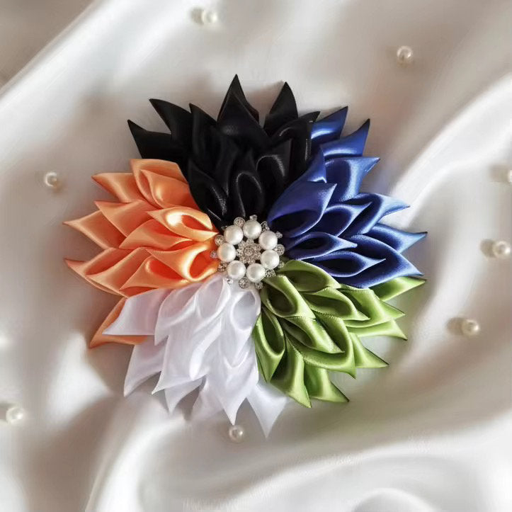 Chi Sigma Phi satin Brooch