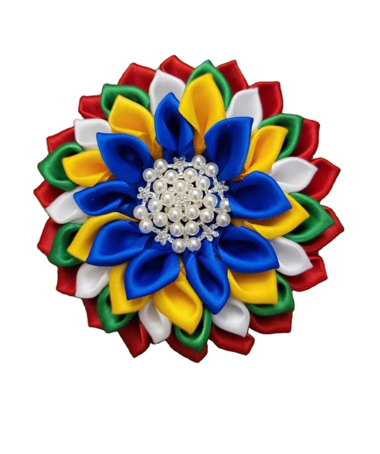 OES colors Flower Brooch,  Flower Corsage Broach Pin Design 1