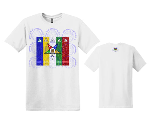 OES 5 heroines Order of Eastern Star OES Sorority T-shirt teeshirt tee-shirt Sisterhood Freemasonic both star designs