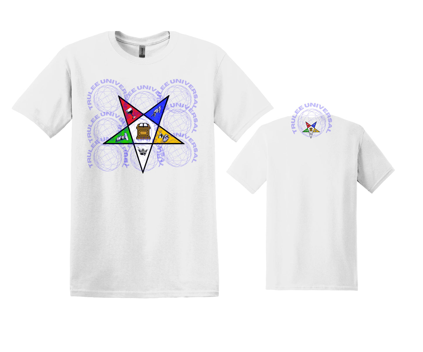 Order of Eastern Star logo OES Sorority T-shirt teeshirt tee-shirt Sisterhood Freemasonic