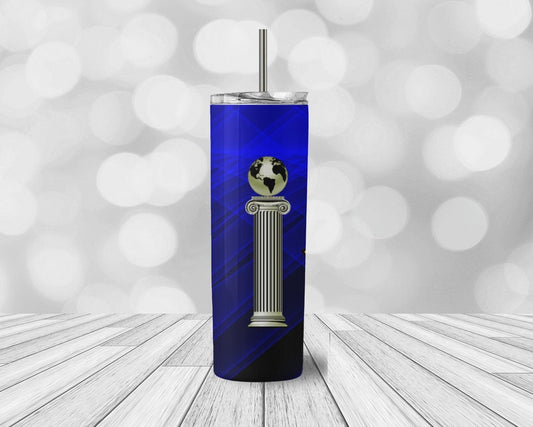 Masonic Logo Tumbler 20oz freemasonry Tumbler