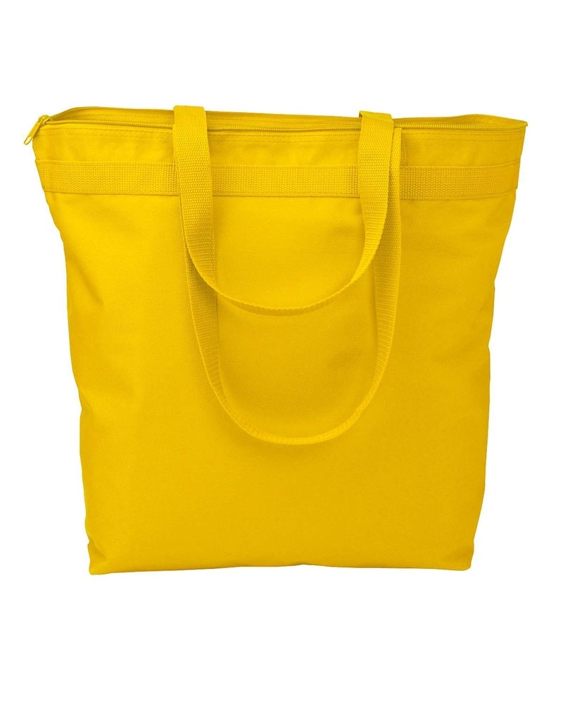 Order of Eastern Star OES logo large Yellow bag w/ zipper, Logo on one sides
