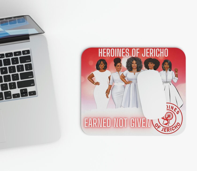 Heroine of Jericho Masonic fraternal order mouse pads